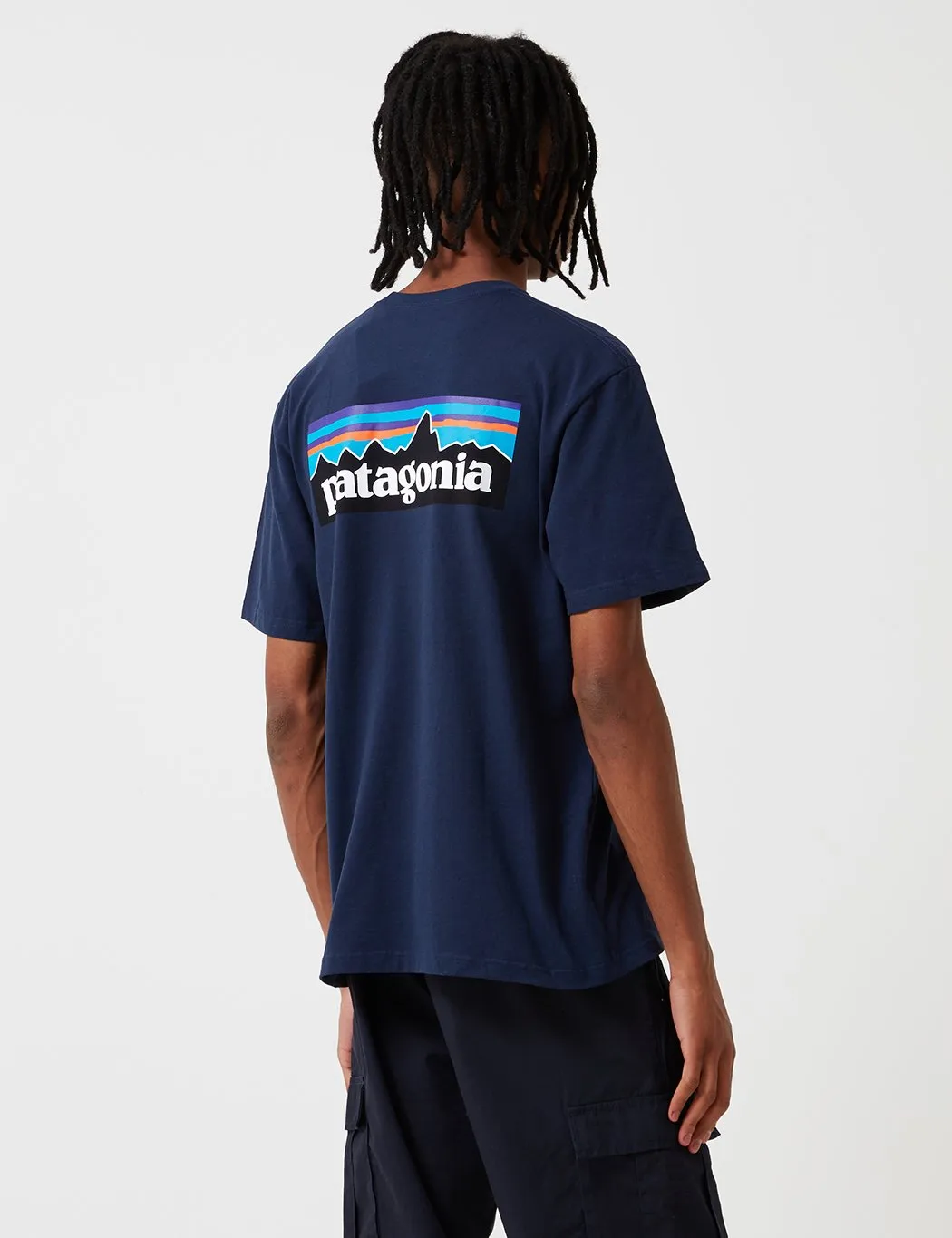Patagonia P-6 Logo Responsibili-Tee T-Shirt - Classic Navy Blue